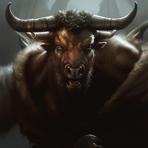 00435-2017991742-Close-up Portrait of Minotaur_Person, Fantasy, Frostpunk, Viking, Volumetric lighting, concept art, brush stroke style, artstati.png